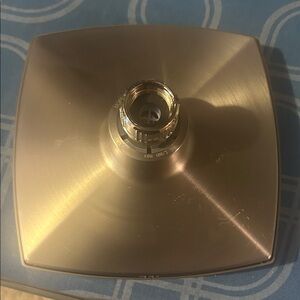 Sleek Square Metal Lamp Base